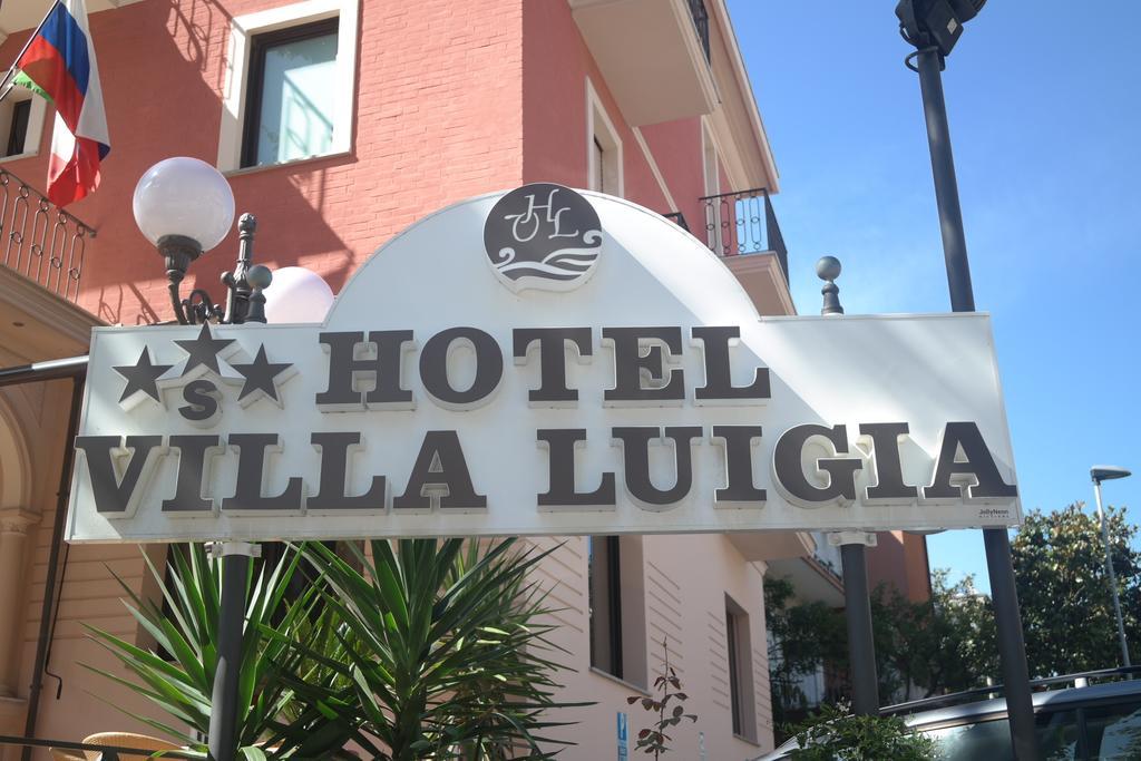 Hotel Villa Luigia リミニ エクステリア 写真