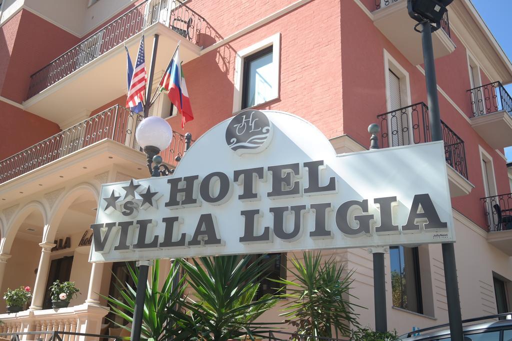 Hotel Villa Luigia リミニ エクステリア 写真