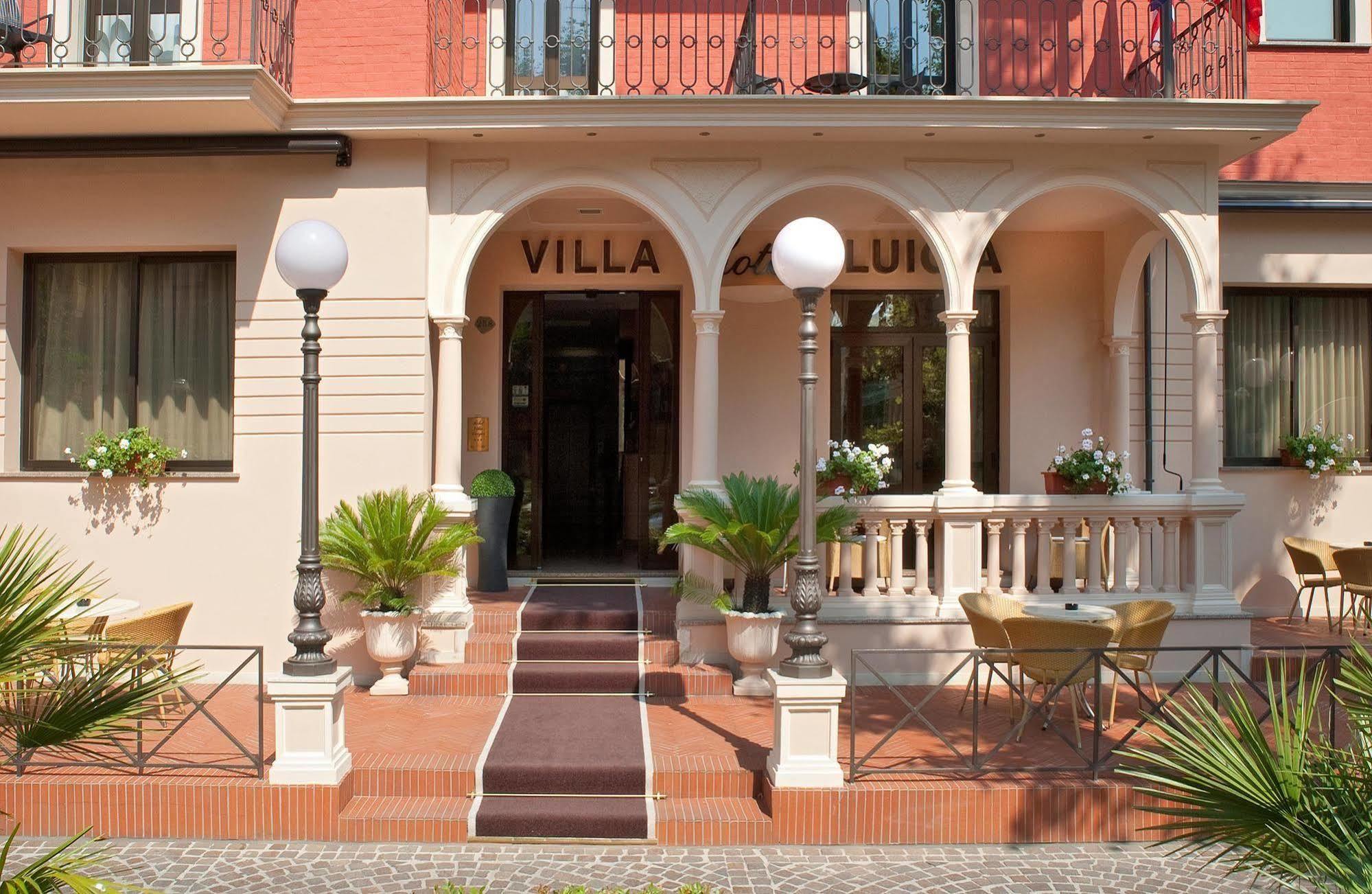 Hotel Villa Luigia リミニ エクステリア 写真